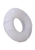 Rock Solid Lifesaver Silicone Cock Ring - Black