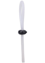 Rock Solid The Lasso Double Lock Adjustable Silicone Cock Tie - Black