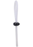 Rock Solid The Lasso Double Lock Adjustable Silicone Cock Tie - Black