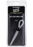 Rock Solid The Lasso Single Lock Adjustable Silicone Cock Tie - Black