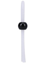 Rock Solid The Lasso Single Lock Adjustable Silicone Cock Tie - Black