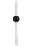 Rock Solid The Lasso Single Lock Adjustable Silicone Cock Tie - Black