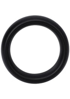 Rock Solid The Silicone Collar Cock Ring - Large - Black