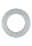Rock Solid Tri-Pack Silicone Gasket Cock Ring - White