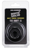 Rock Solid The 2X Donut Cock Ring - Black