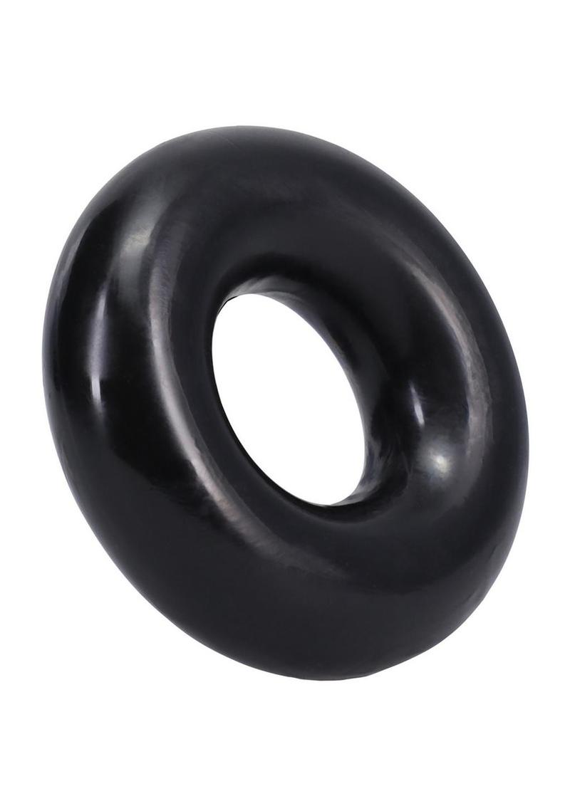 Rock Solid The 2X Donut Cock Ring - Black