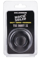 Rock Solid The 3X Donut Cock Ring - Clear
