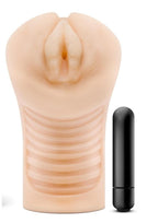 M Elite Soft and Wet Annabella Realistic Vagina Masturbator - Vanilla