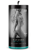 M Elite Soft and Wet Natasha Realistic Vagina Masturbator - Vanilla