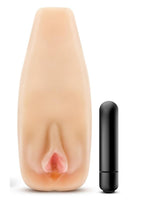 M Elite Soft and Wet Natasha Realistic Vagina Masturbator - Vanilla