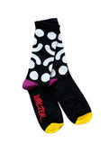 Clown Socks Black by Walter Van Beirendonck