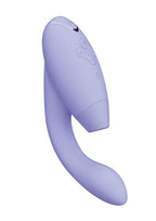 Womanizer Duo 2 Silicone Rechargeable Clitoral and G-Spot Stimulator - Lilac