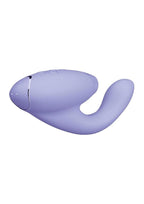 Womanizer Duo 2 Silicone Rechargeable Clitoral and G-Spot Stimulator - Lilac