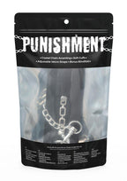 Punishment Crystal Detail Handcuffs - Black