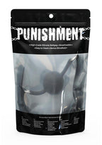 Punishment Silicone Ball Gag - Black