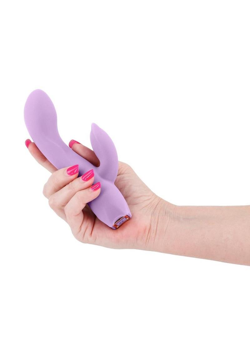 Obsessions Juliet Rechargeable Silicone Rabbit Vibrator - Lavender
