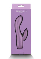 Obsessions Juliet Rechargeable Silicone Rabbit Vibrator - Lavender