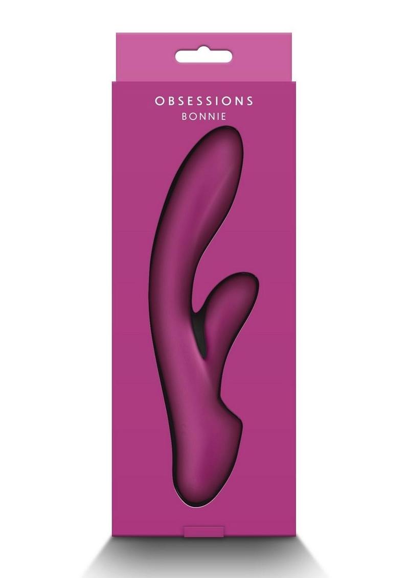 Obsessions Bonnie Rechargeable Silicone Rabbit Vibrator - Magenta