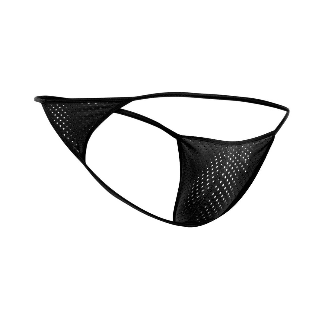 MOB Microfiber V-Thong - Black