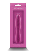 Obsessions Clyde Rechargeable Silicone Vibrator - Magenta