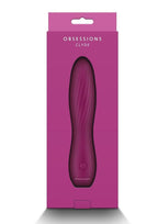 Obsessions Clyde Rechargeable Silicone Vibrator - Magenta