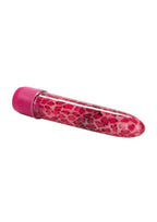 Hard Vibes Leopard Waterproof Mini Massager 4.5in - Pink