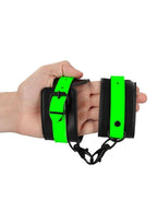 Ouch Ankle Cuffs Glow in the Dark - Green