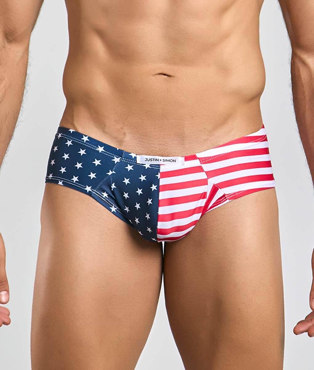Justin + Simon Cheek - USA Flag