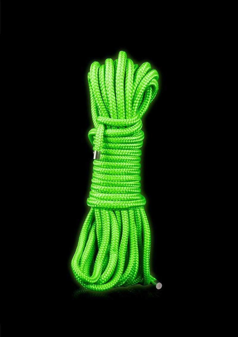 Ouch Rope 10m/16 Strings Glow in the Dark - Green