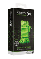 Ouch! Rope 5m/16 Strings Glow in the Dark - Green