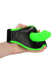 Ouch! Thigh Strap-On Glow in the Dark - Green