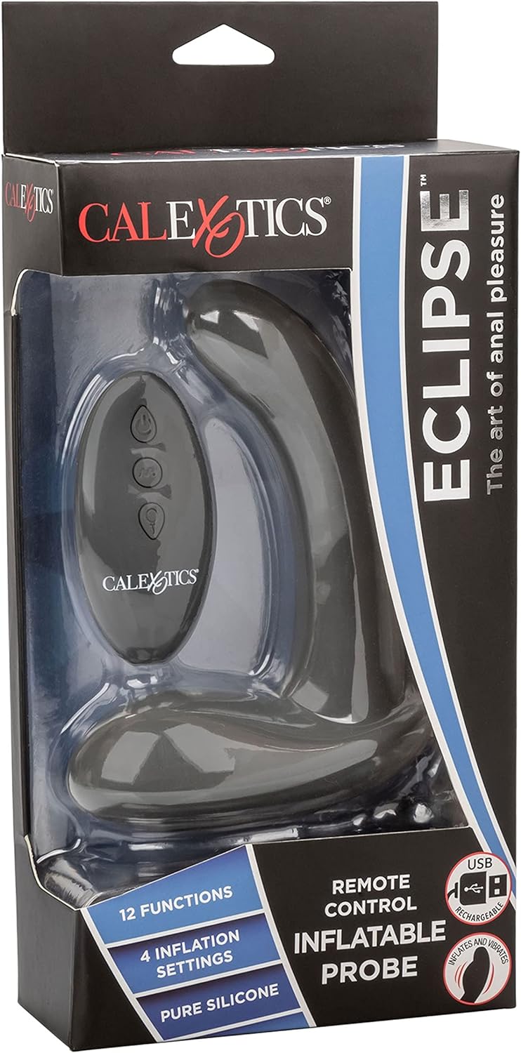 Eclipse Remote Control Inflatable Silicone Anal Probe