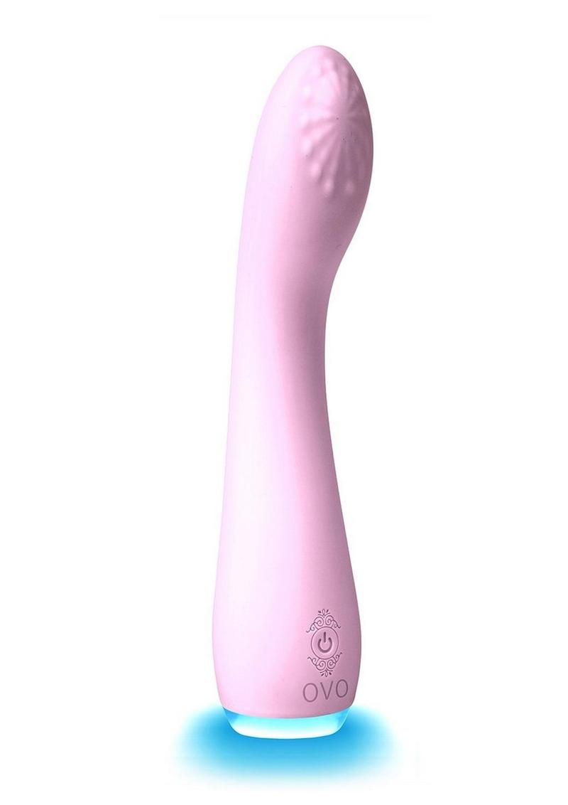Ovo Ciana G-Spot Rechargeable Silicone Vibrator - Pink