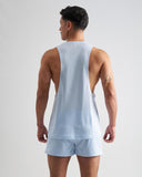 TEAMM8 S.S.C. Mesh Tank - Light Blue