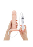 Prowler RED Ultra Cock Realistic Squirting Dildo 8in - Vanilla