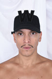 W Cap Black / Black by walter van beirendonck