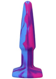 A-Play Groovy Silicone Anal Plug 4in - Fuschia/Magenta