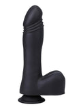 Fort Troff's Piston Thruster Rechargeable Silicone Mini Machine Dildo - Black