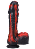 Fort Troff's Tendrill Thruster Rechargeable Silicone Mini Machine Dildo - Red