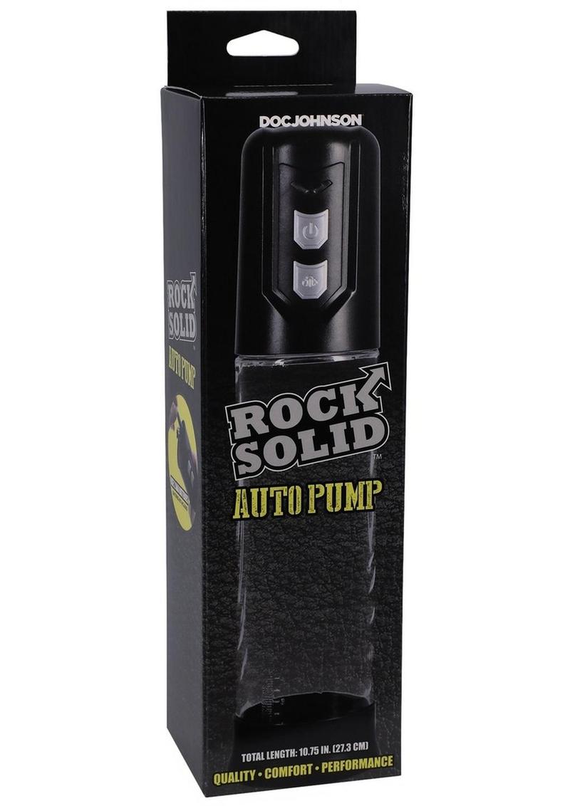 Rock Solid Auto Pump - Black/Clear