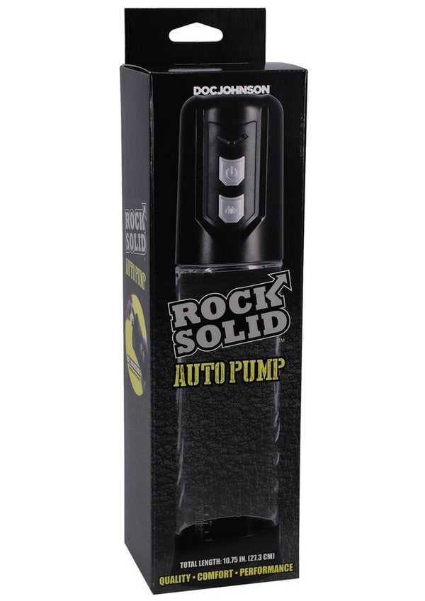Rock Solid Auto Pump - Black/Clear