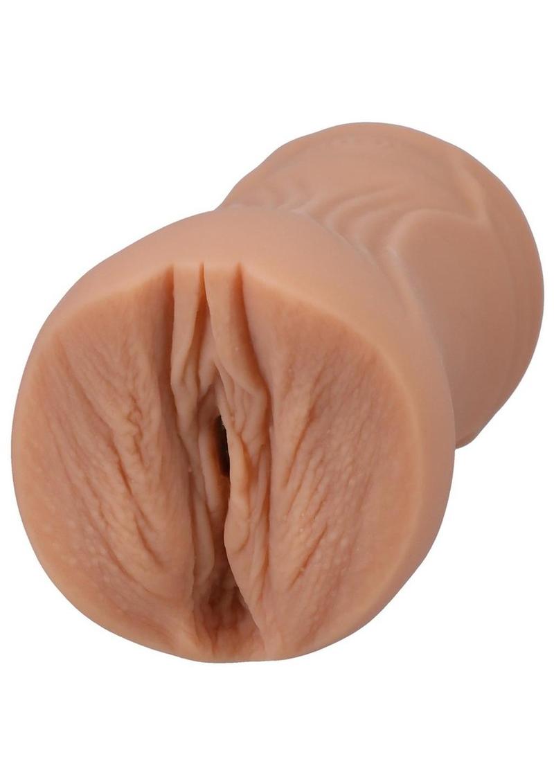 Signature Strokers Skye Blue Ultraskyn Pocket Masturbator - Pussy - Vanilla