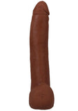 Doc Johnson Signature Cocks Ultraskyn Alex Jones Dildo with Removable Suction Cup 11in - Caramel