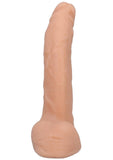 Doc Johnson Signature Cocks Ultraskyn Quinton James Dildo with Removable Suction Cup 9.5in - Vanilla