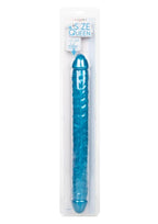Size Queen Dildo - 17in - Blue