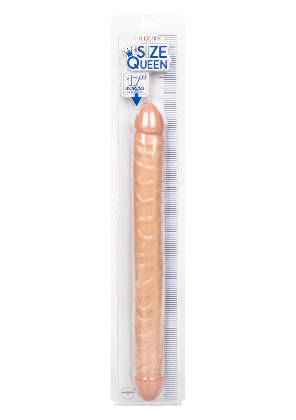 Size Queen Dildo - 17in - Vanilla