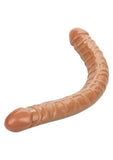 Size Queen Dildo - 17in - Caramel