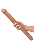 Size Queen Dildo - 17in - Caramel