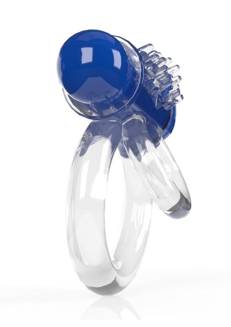 Screaming O 4B DoubleO 6 Couples Ring - Blueberry
