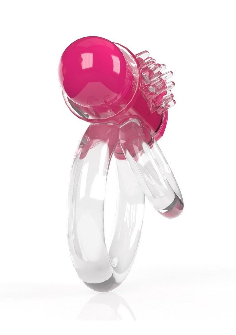Screaming O 4B DoubleO 6 Couples Ring - Strawberry